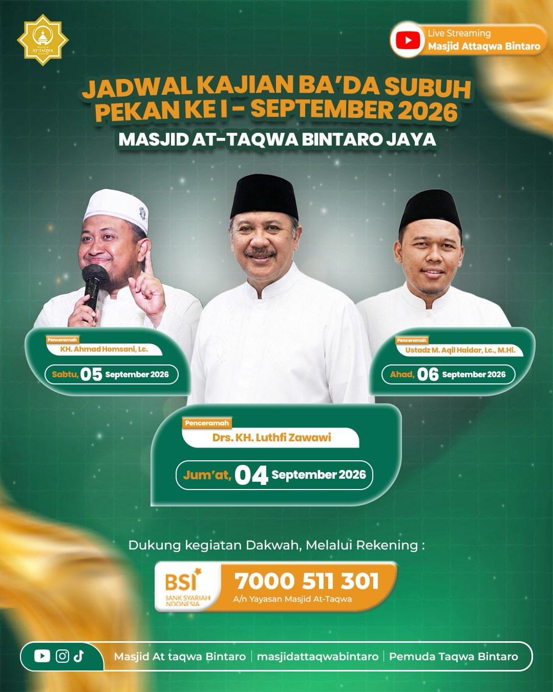 Kajian Ba’da Subuh