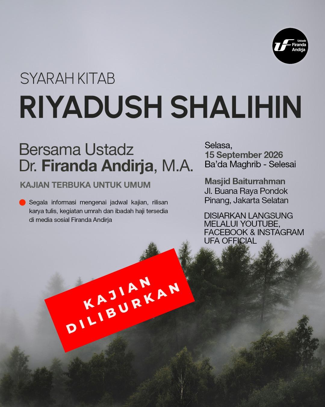 Syarah Kitab Riyadush Shalihin
