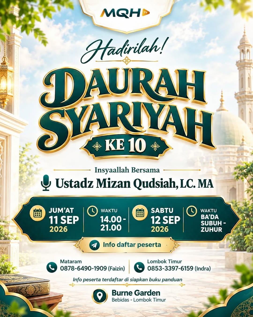 Daurah S Syariyah Ke 10