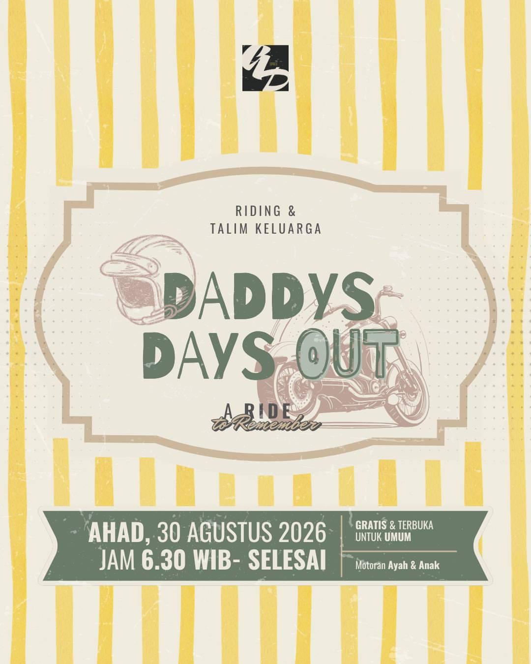 Daddy's Days Out: Riding & Ta'lim Keluarga
