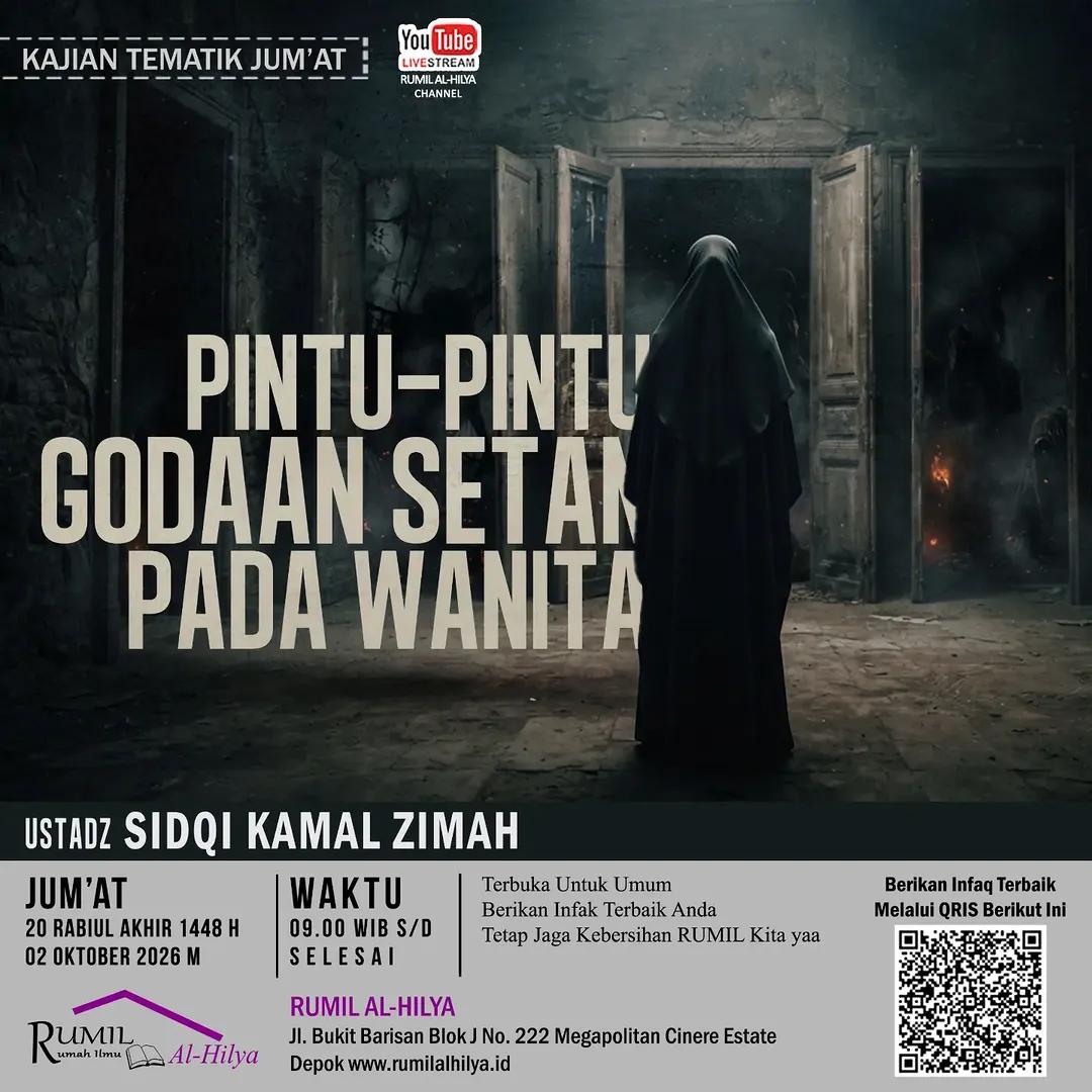 Pintu-Pintu Godaan Setan pada Wanita
