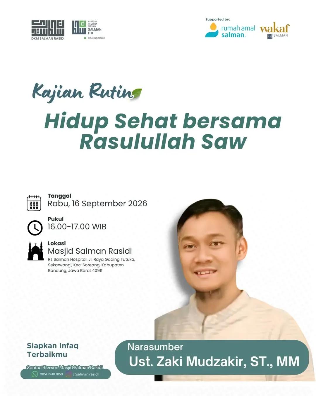Hidup Sehat Bersama Rasulullah SAW
