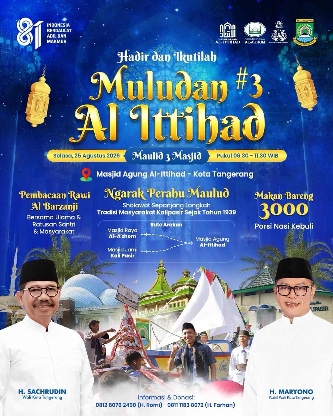 Maulid 3 Masjid