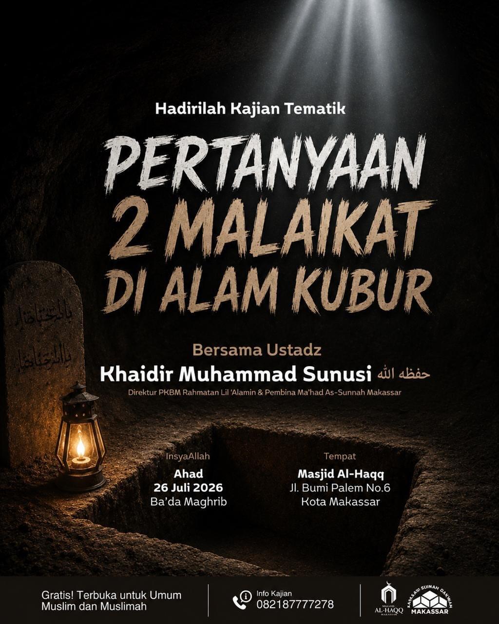 Kajian Rutin TAFSIR JUZ AMMA DAN KAIDAH QIRA’AHNYA