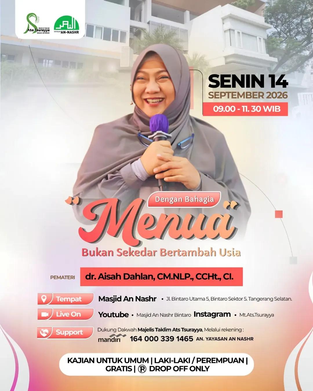 Menua Dengan Bahagia, Bukan Sekadar Bertambah Usia