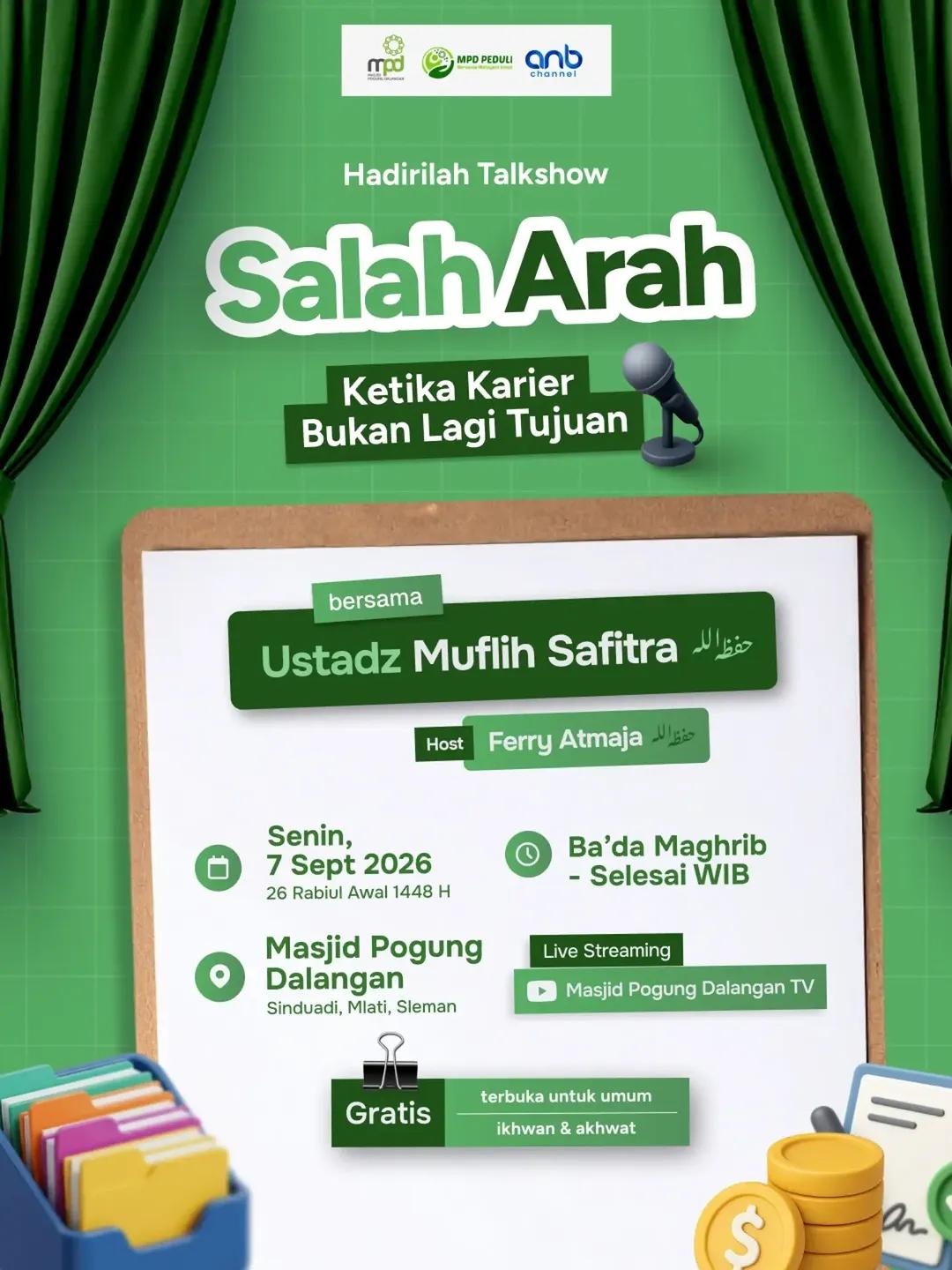 TALKSHOW MPD - SALAH ARAH: KETIKA KARIER BUKAN LAGI TUJUAN
