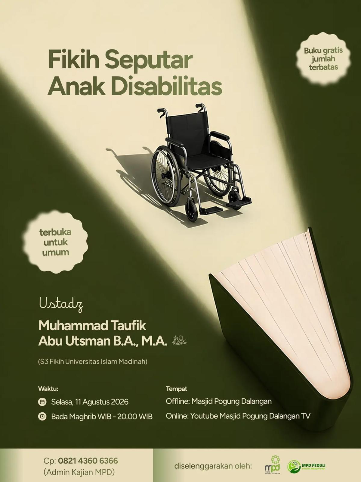 FIKIH SEPUTAR ANAK DISABILITAS