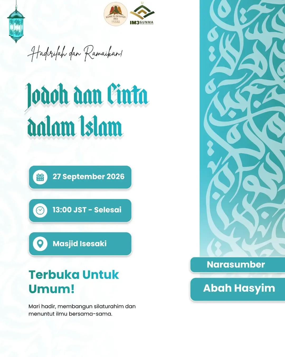 JODOH DAN CINTA DALAM ISLAM
