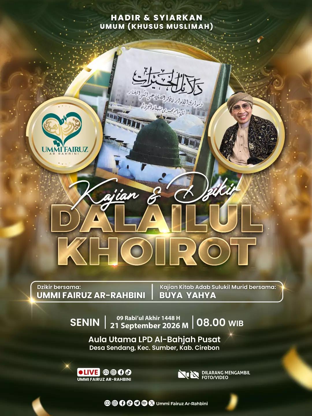 Kajian & Dzikir Dalailul Khoirot
