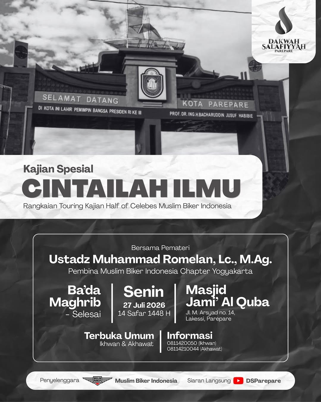 CINTAILAH ILMU