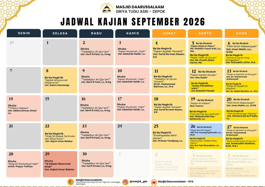 Kajian Agidah Tematik
