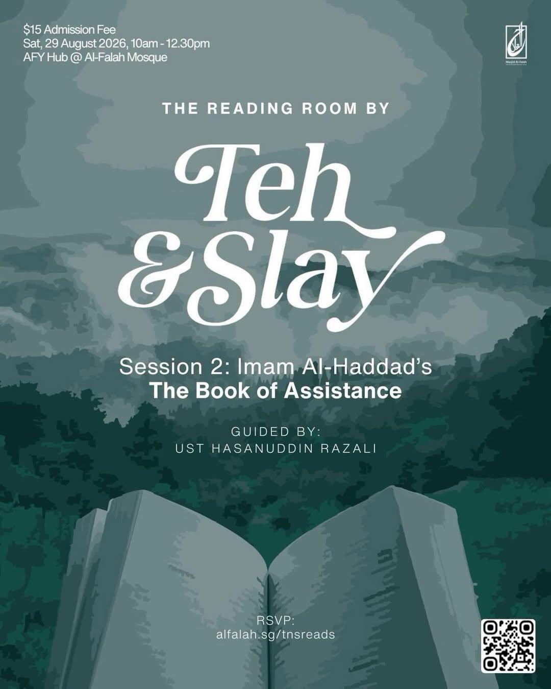 The Reading Room: Imam Al-Haddad's The Book of Assistance Session 2