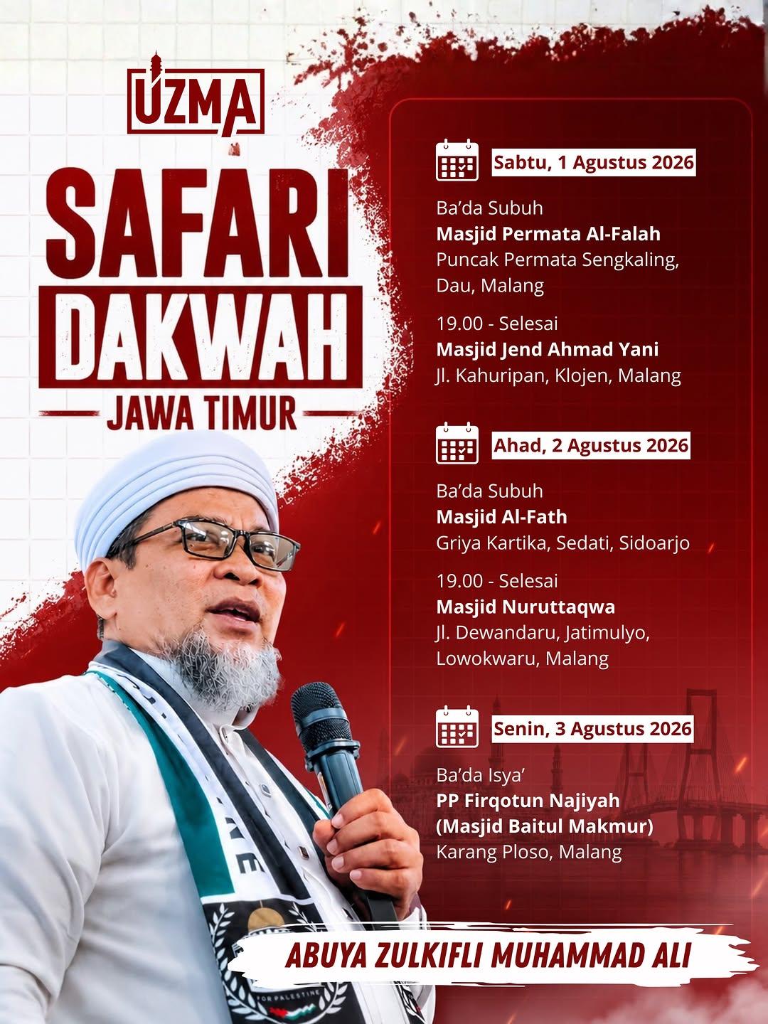 Safari Dakwah Jawa Timur
