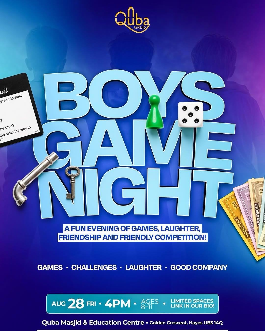 Boys Games Night