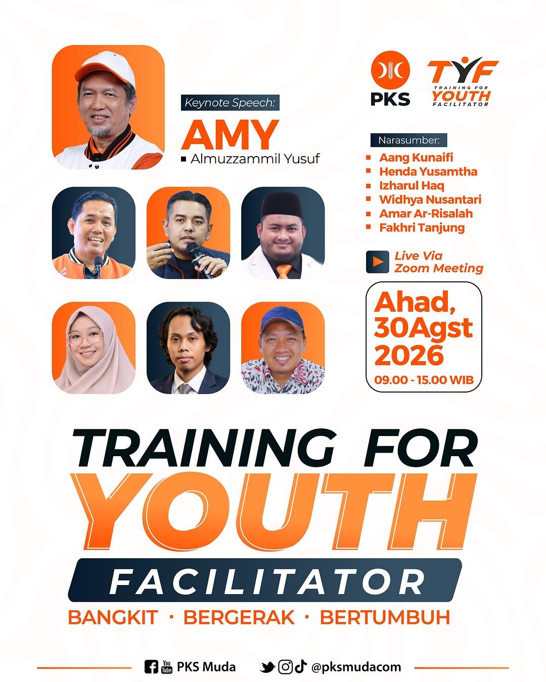 Training for Youth Facilitator (TYF) 2026: Bangkit • Bergerak • Bertumbuh