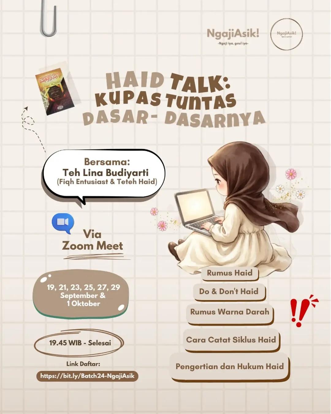 Haid Talk: Kupas Tuntas Dasar-Dasarnya