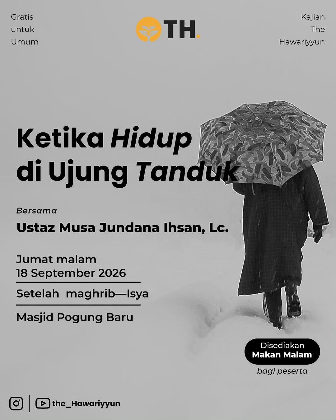 Ketika Hidup di Ujung Tanduk
