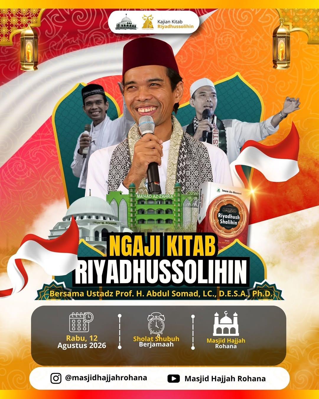 Kajian kitab Riyadhussolihin