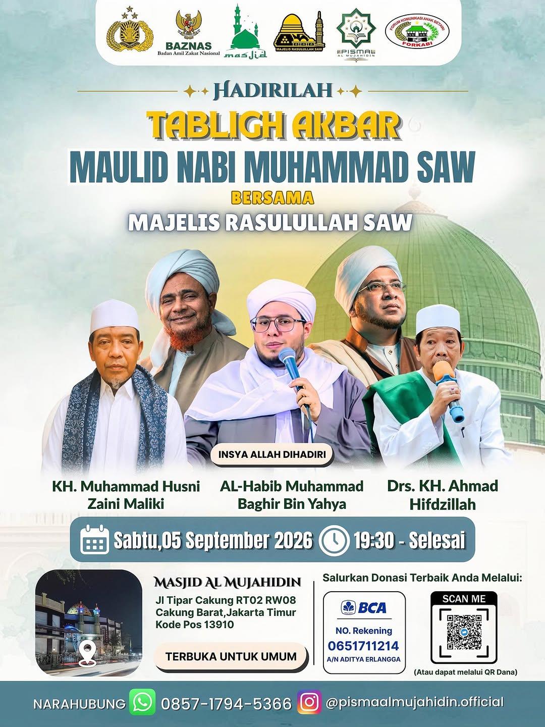 Tabligh Akbar Maulid Nabi Muhammad SAW