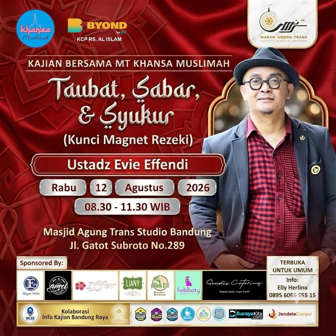 Taubat, Sabar Dan Syukur ( Rahasia Magnet Rezeki )