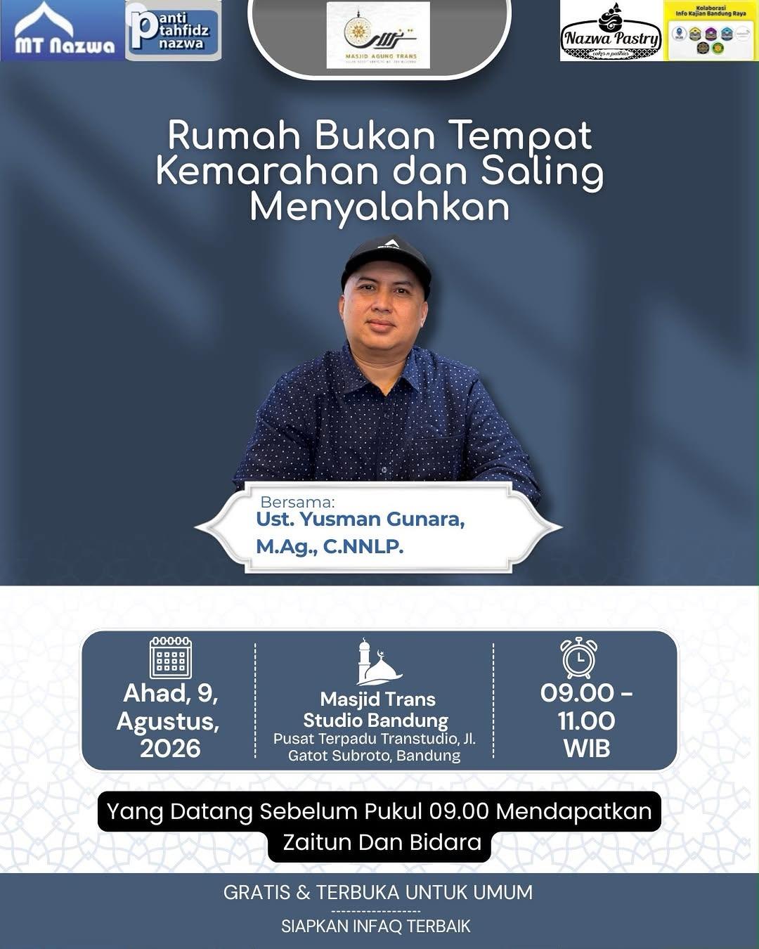 Rumah Bukan Tempat Kemarahan dan Saling Menyalahkan