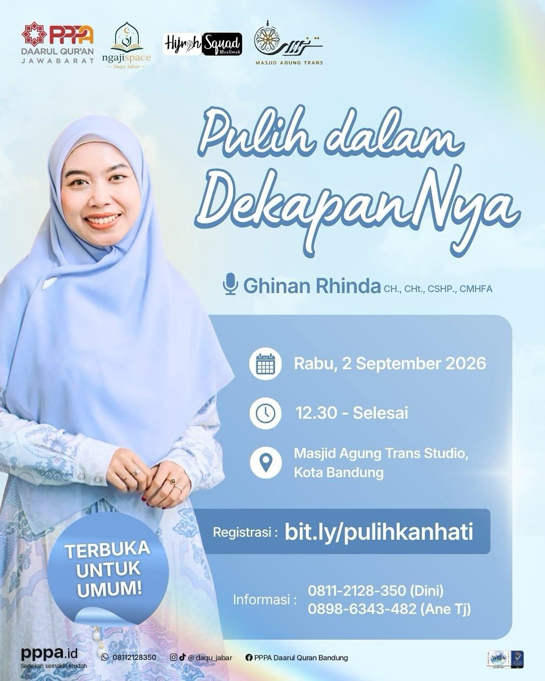 Pulih dalam Dekapan-Nya