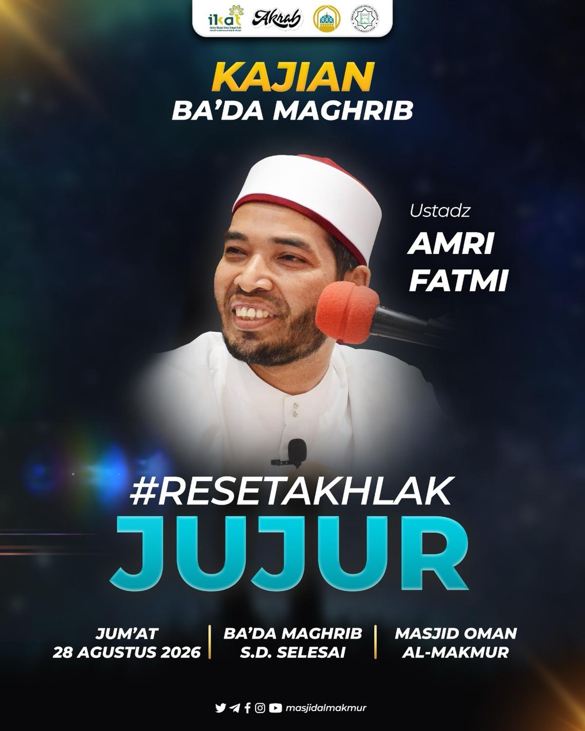 Kajian Ba’da Maghrib: JUJUR