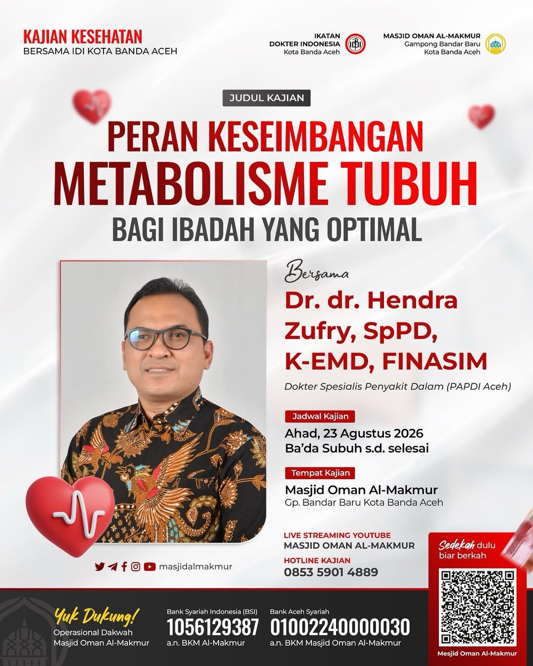 Peran Keseimbangan Metabolisme Tubuh Bagi Ibadah yang Optimal
