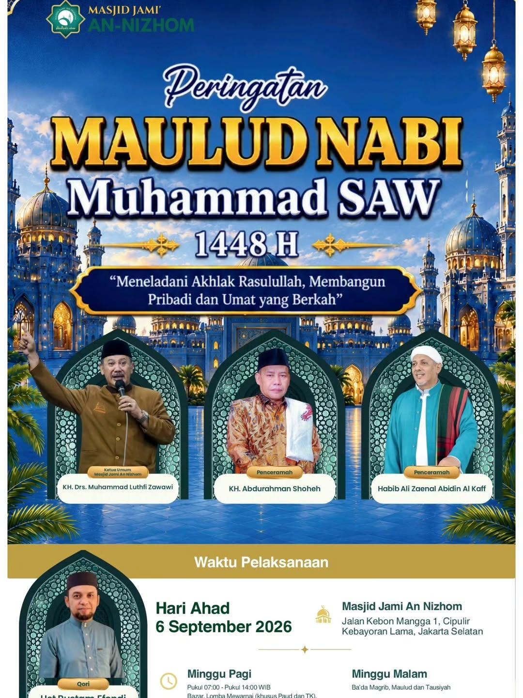 Peringatan Maulud Nabi Muhammad SAW 1448 H