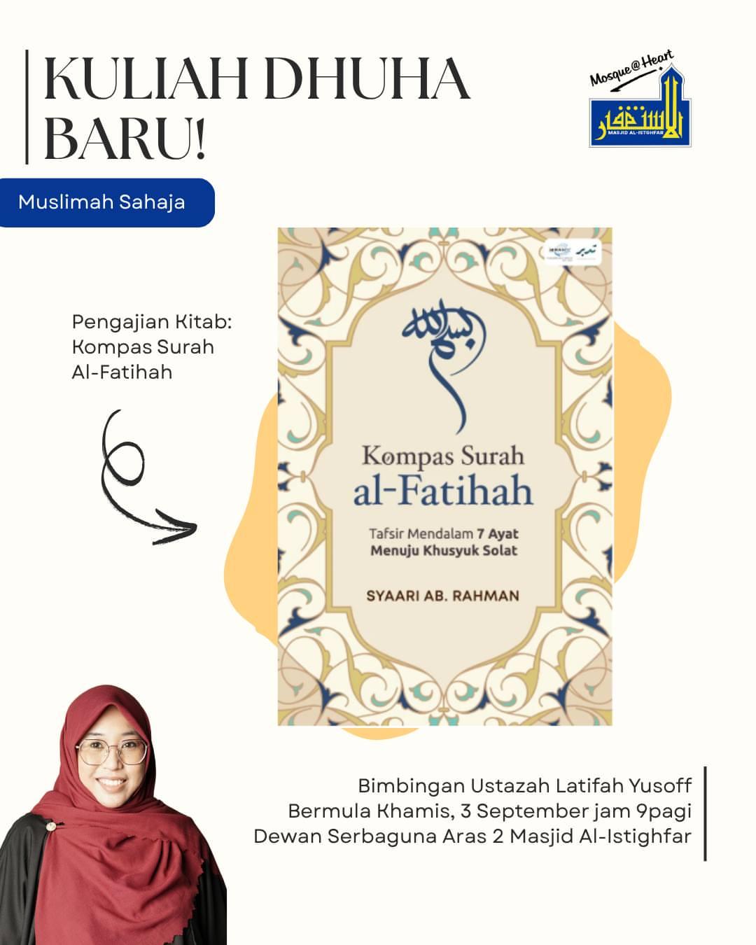 Pengajian Kitab: Kompas Surah Al-Fatihah