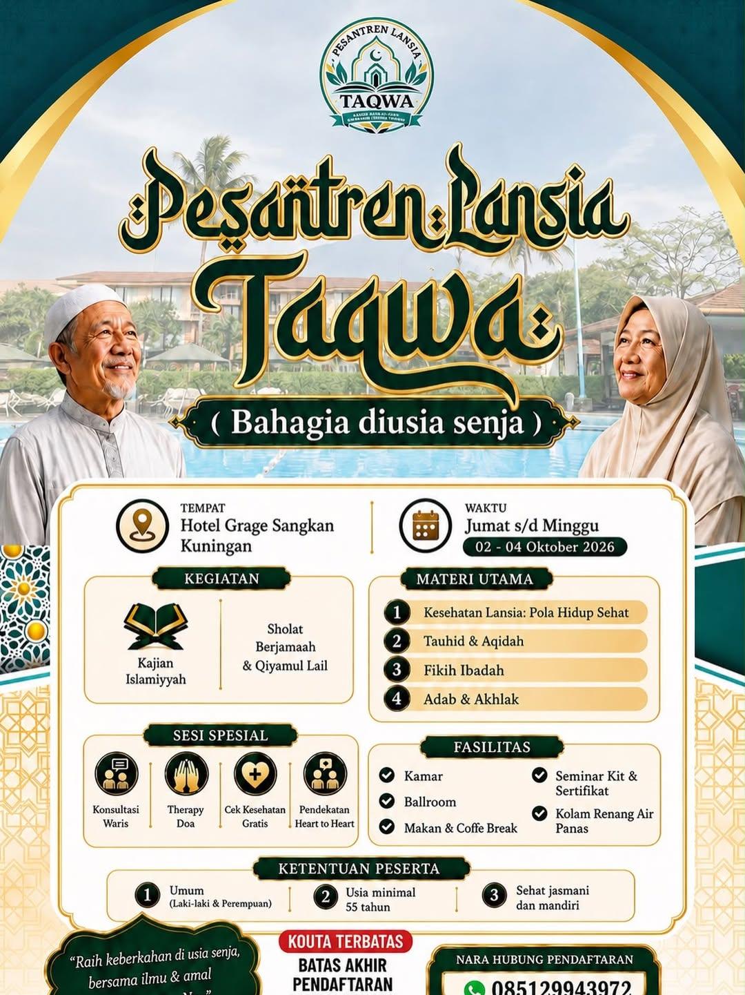 Pesantren Lansia TAQWA