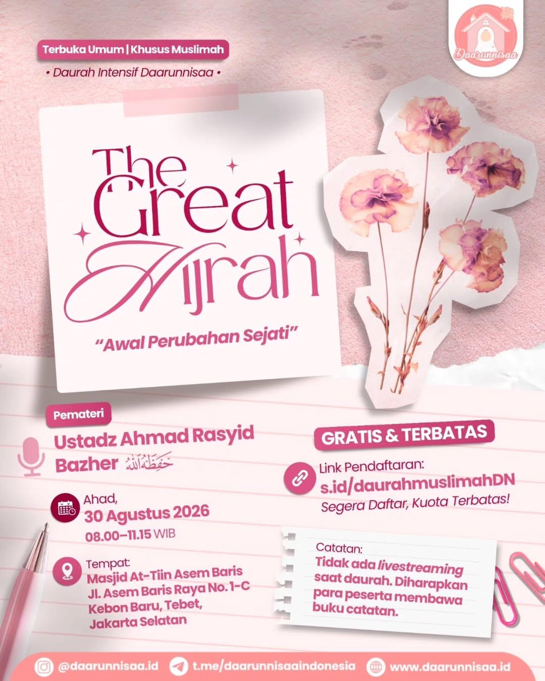 The Great Hijrah: Awal Perubahan Sejati