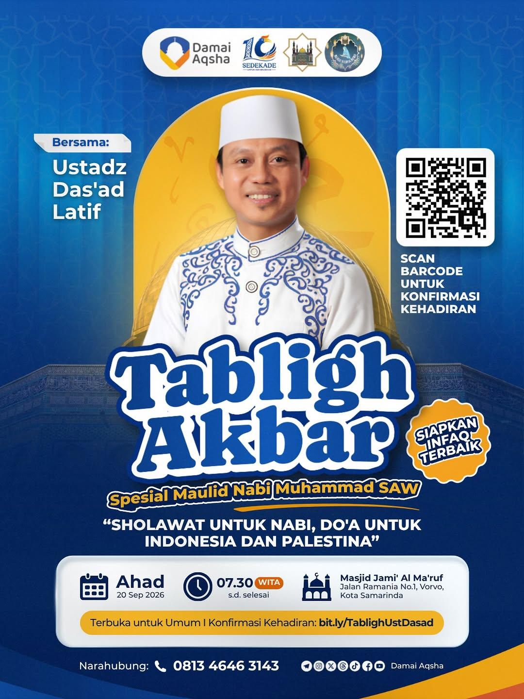 TABLIGH AKBAR – SPESIAL MAULID NABI MUHAMMAD ﷺ