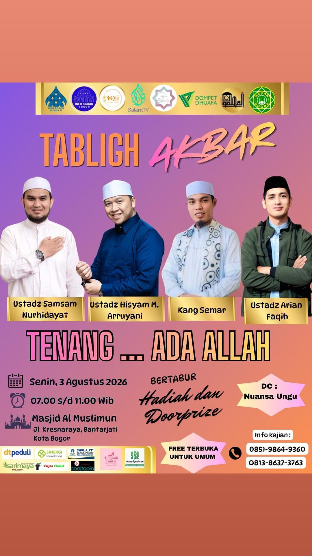 Tenang Ada Allah