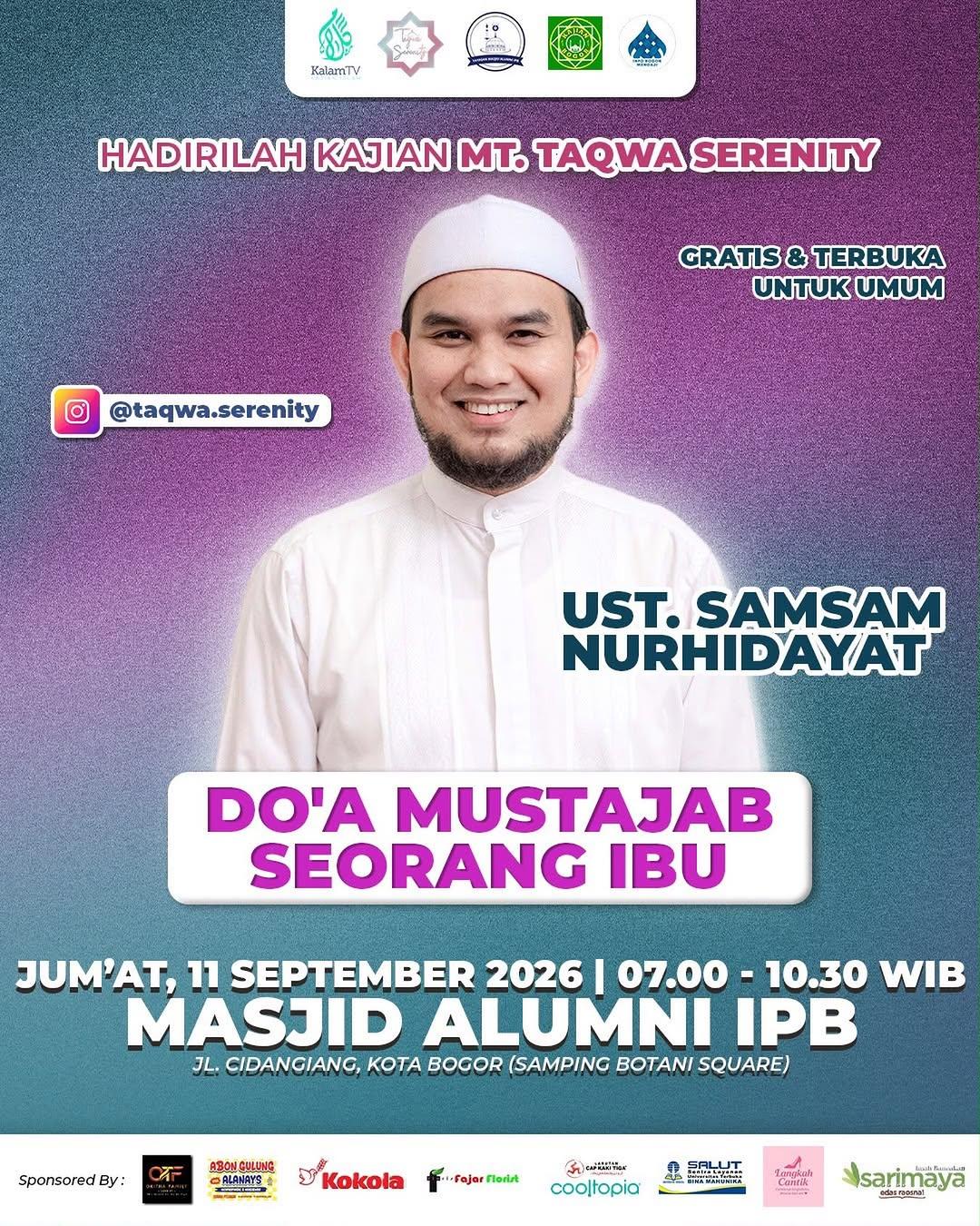 Do’a Mustajab Seorang Ibu
