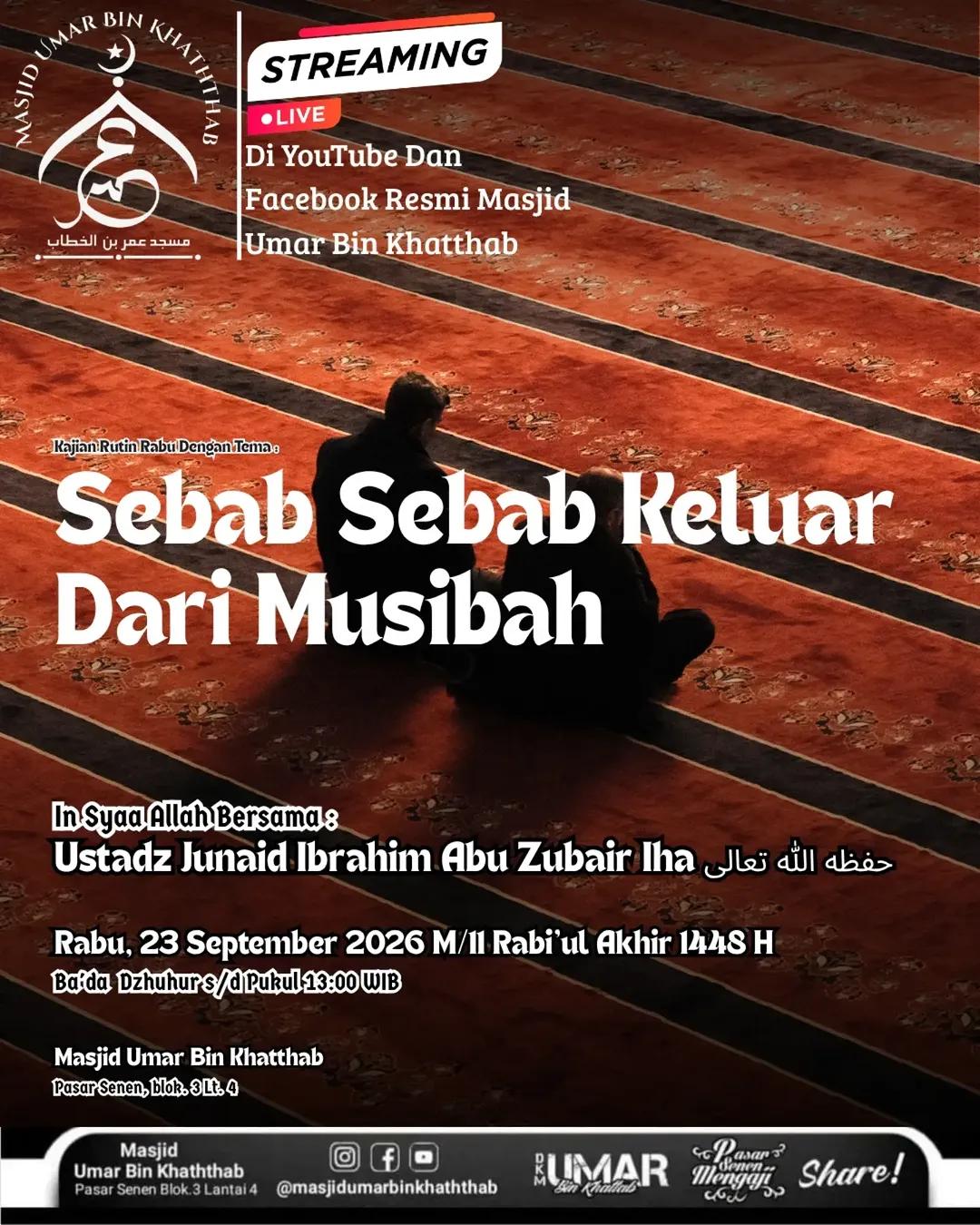 Sebab Sebab Keluar Dari Musibah