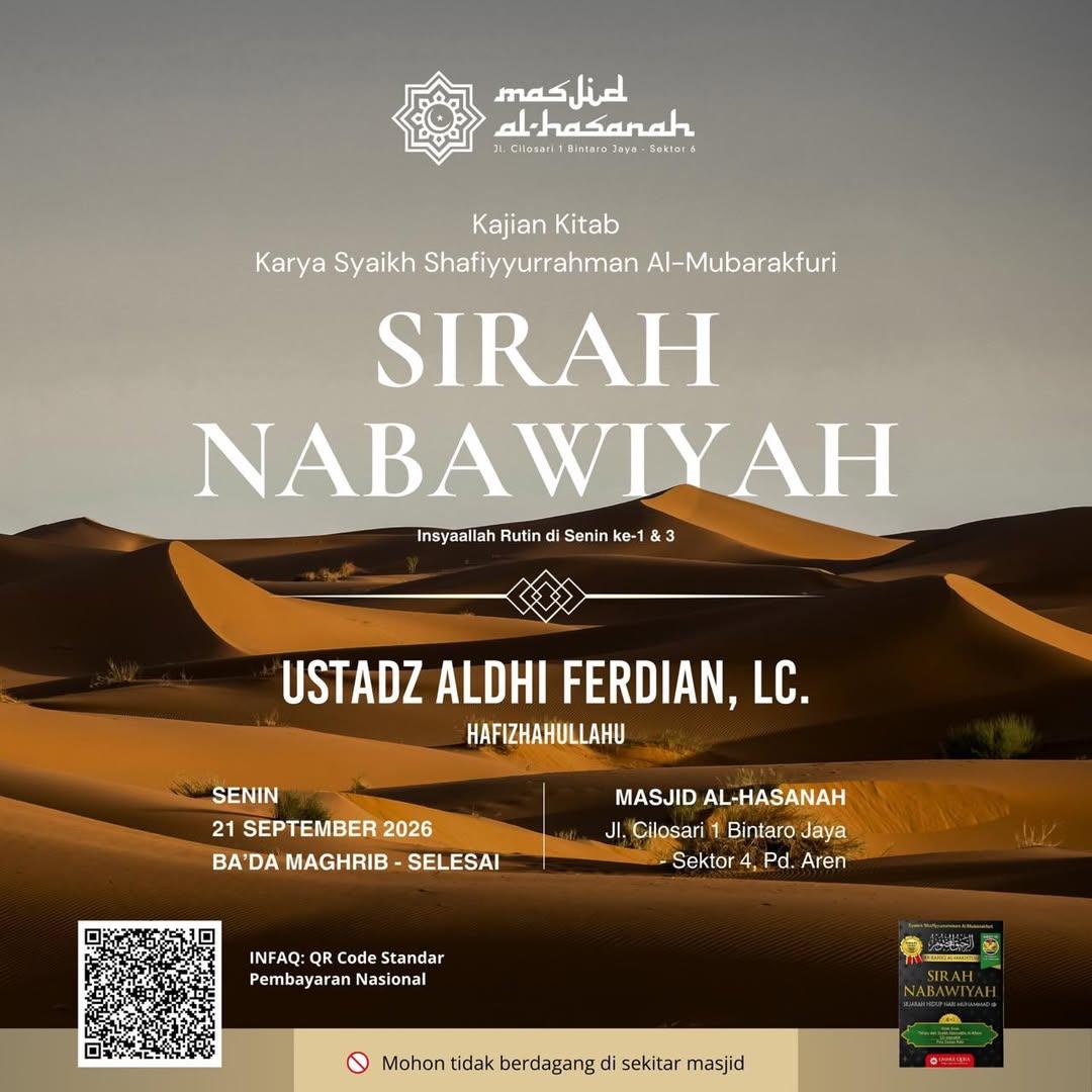 Kajian Kitab Sirah Nabawiyah