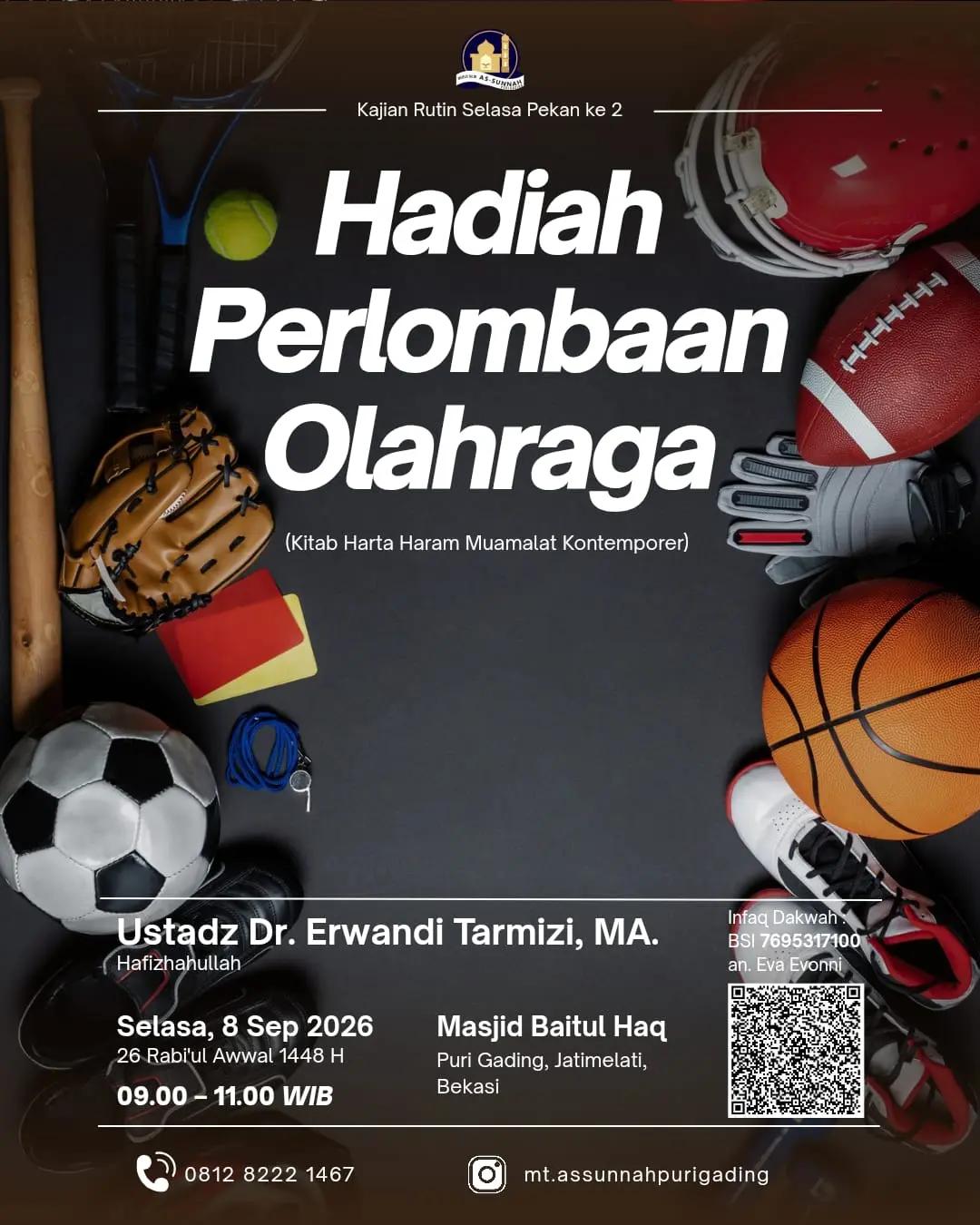 Kajian Rutin Selasa Pekan ke 2 (Kitab Harta Haram Muamalat Kontemporer)