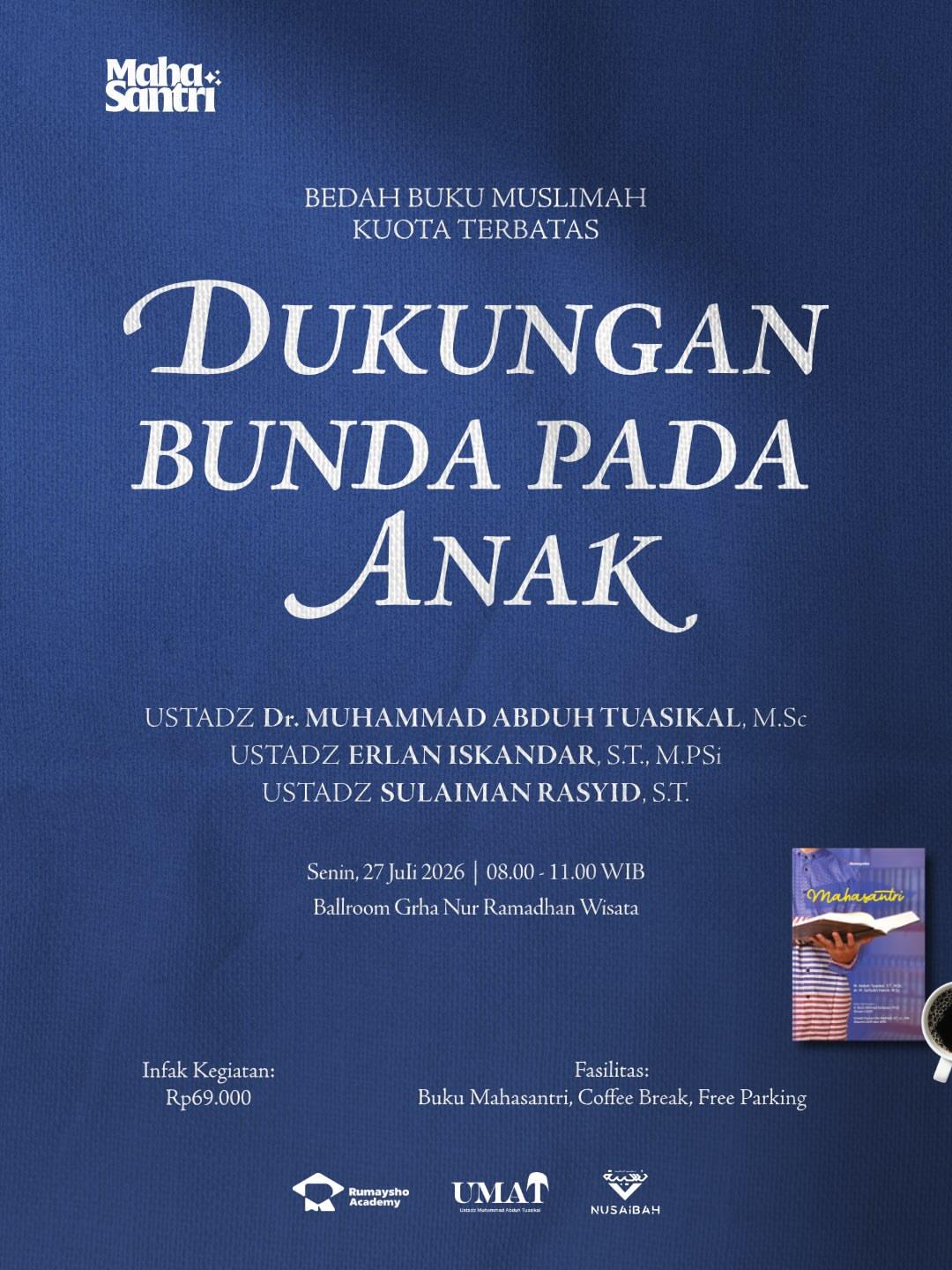 Bedah Buku Spesial Parenting: Dukungan Bunda pada Anak