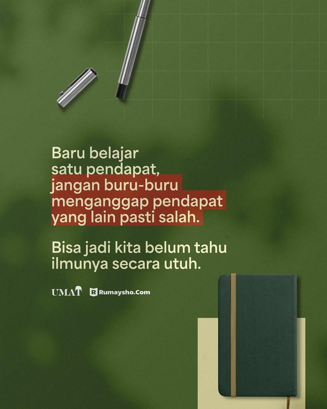 Menghormati Pendapat Ulama