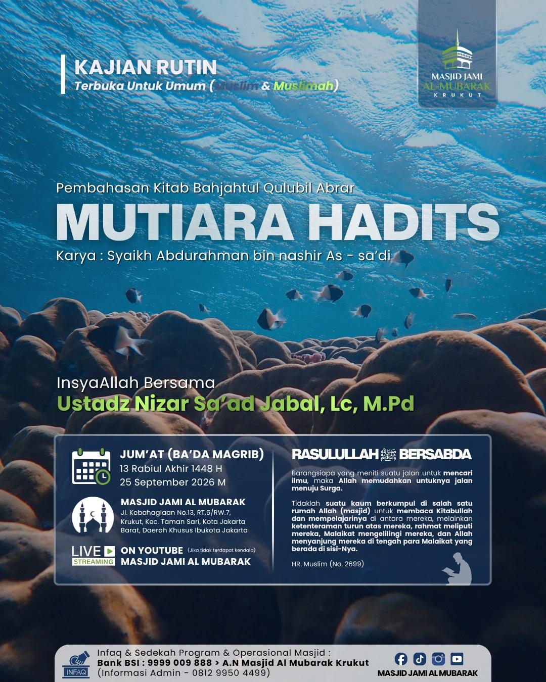 Mutiara Hadits Imam As - sa’di