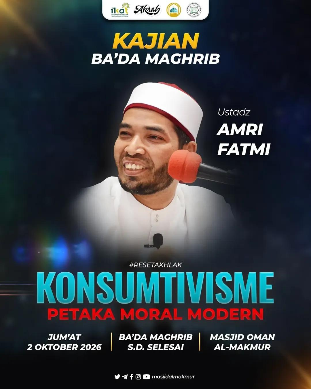 KONSUMTIVISME: PETAKA MORAL MODERN