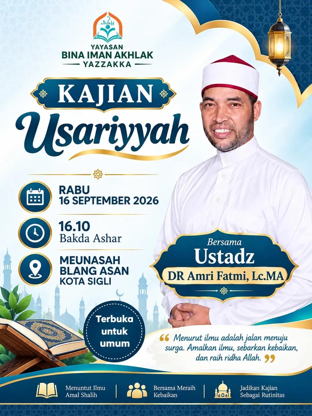 Kajian Usariyyah