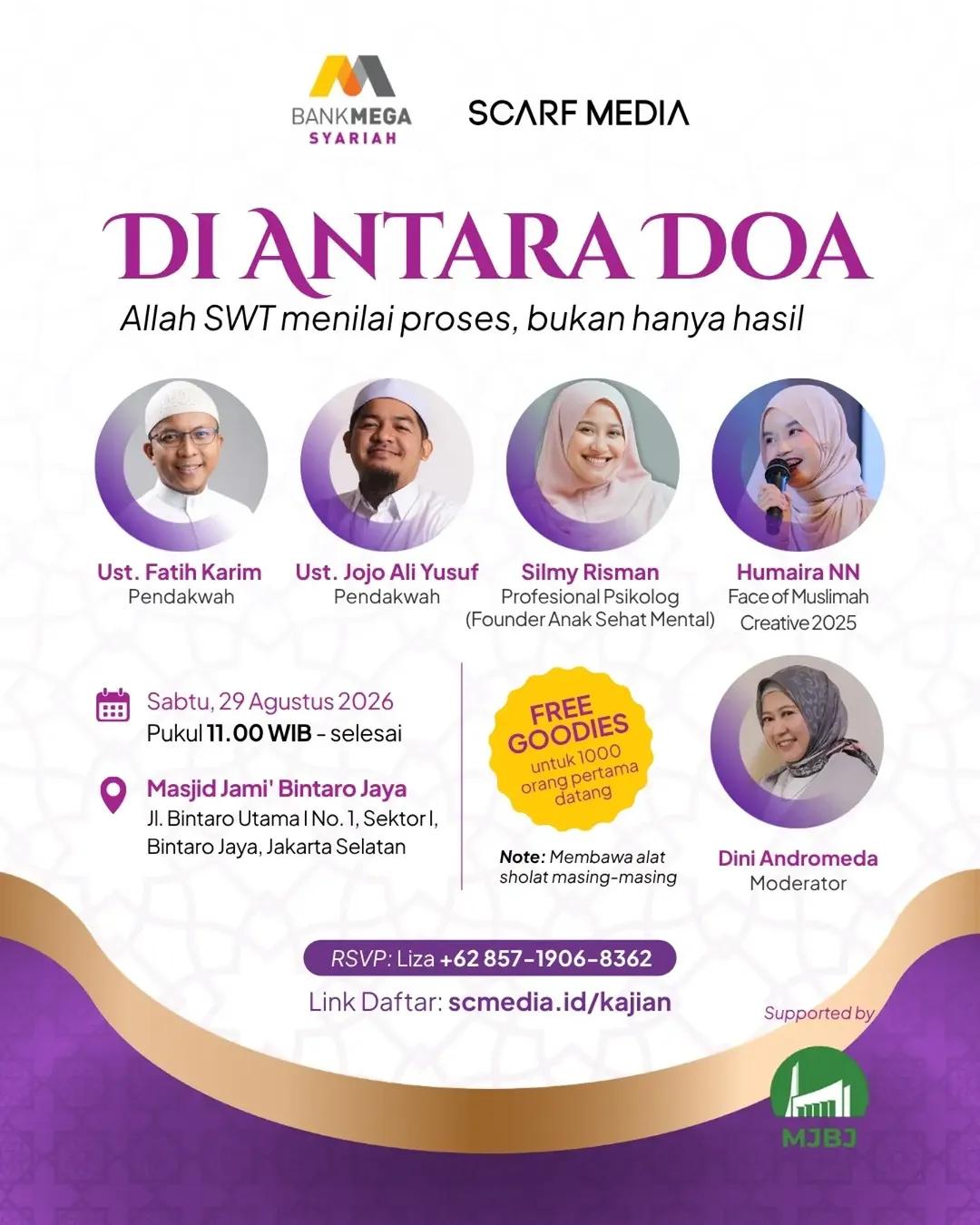 Diantara Doa- Allah SWT menilai proses, bukan hanya hasil