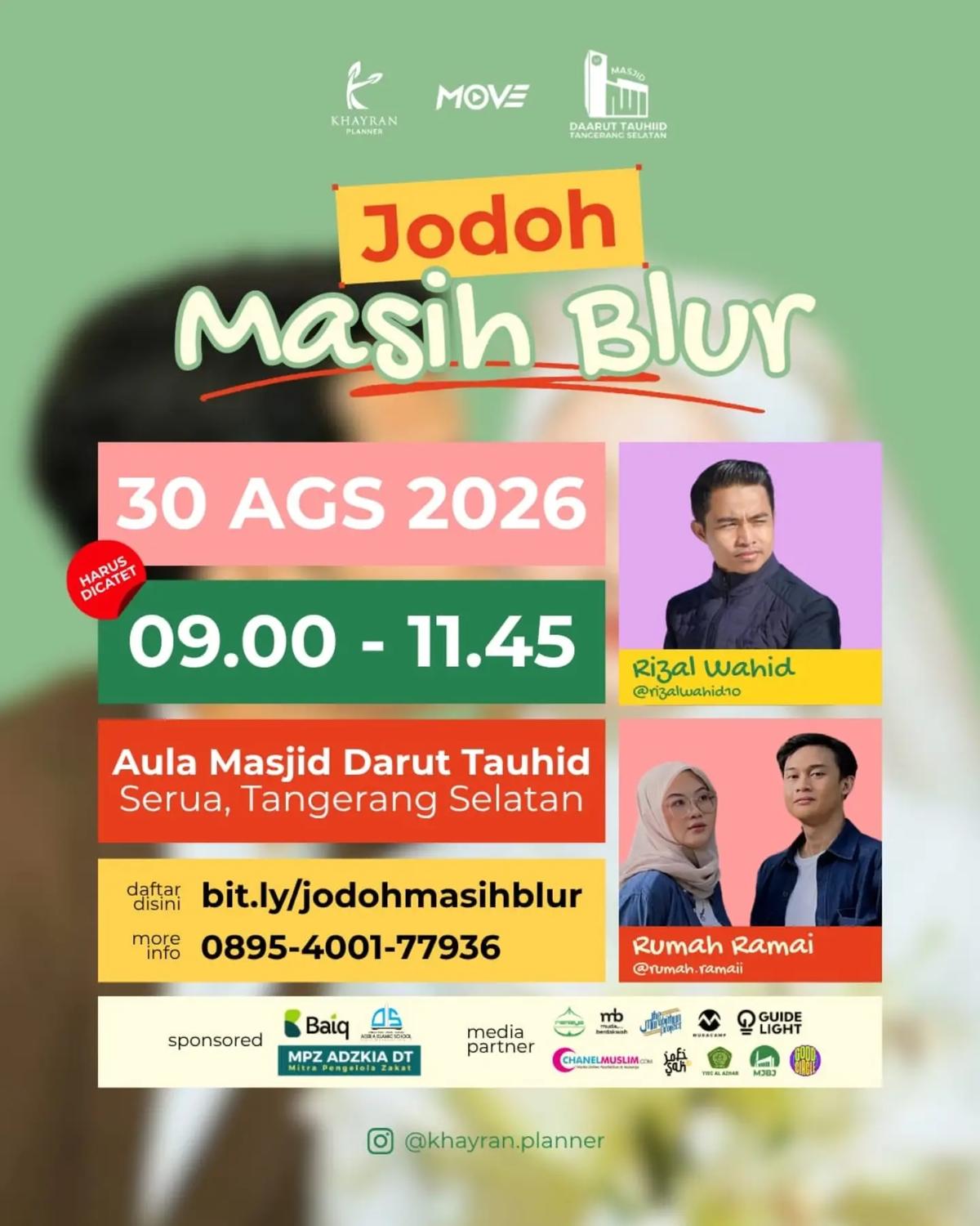 Jodoh Masih Blur