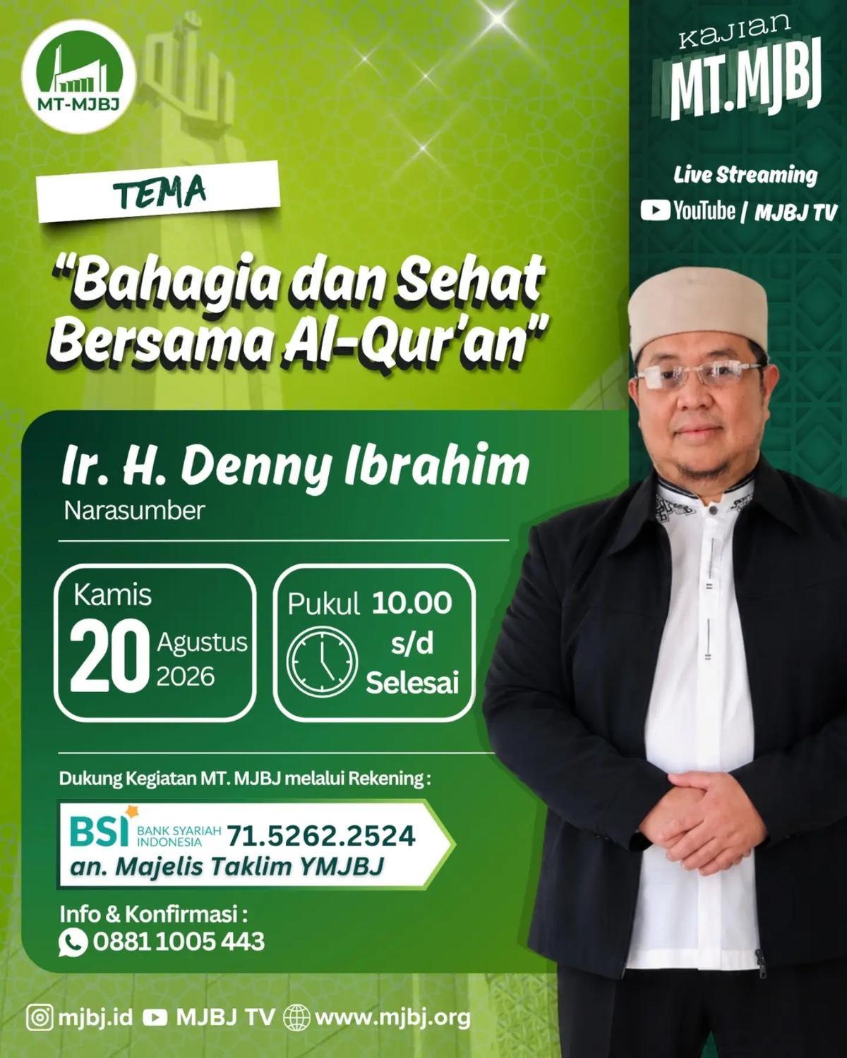 Bahagia dan Sehat Bersama Al-Qur'an