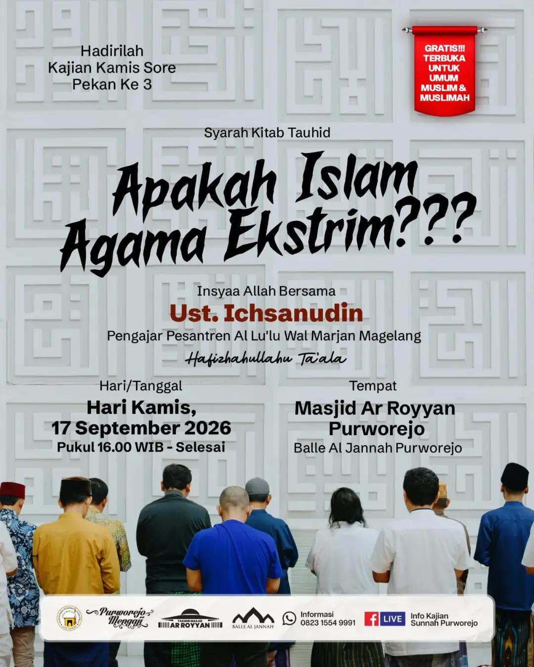 Apakah Islam agama Ekstrim?