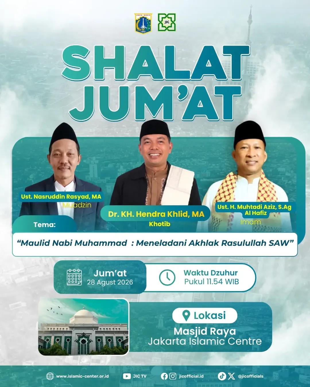 Khutbah Jum'at Spesial Maulid Nabi Muhammad: Meneladani Akhlak Rasulullah