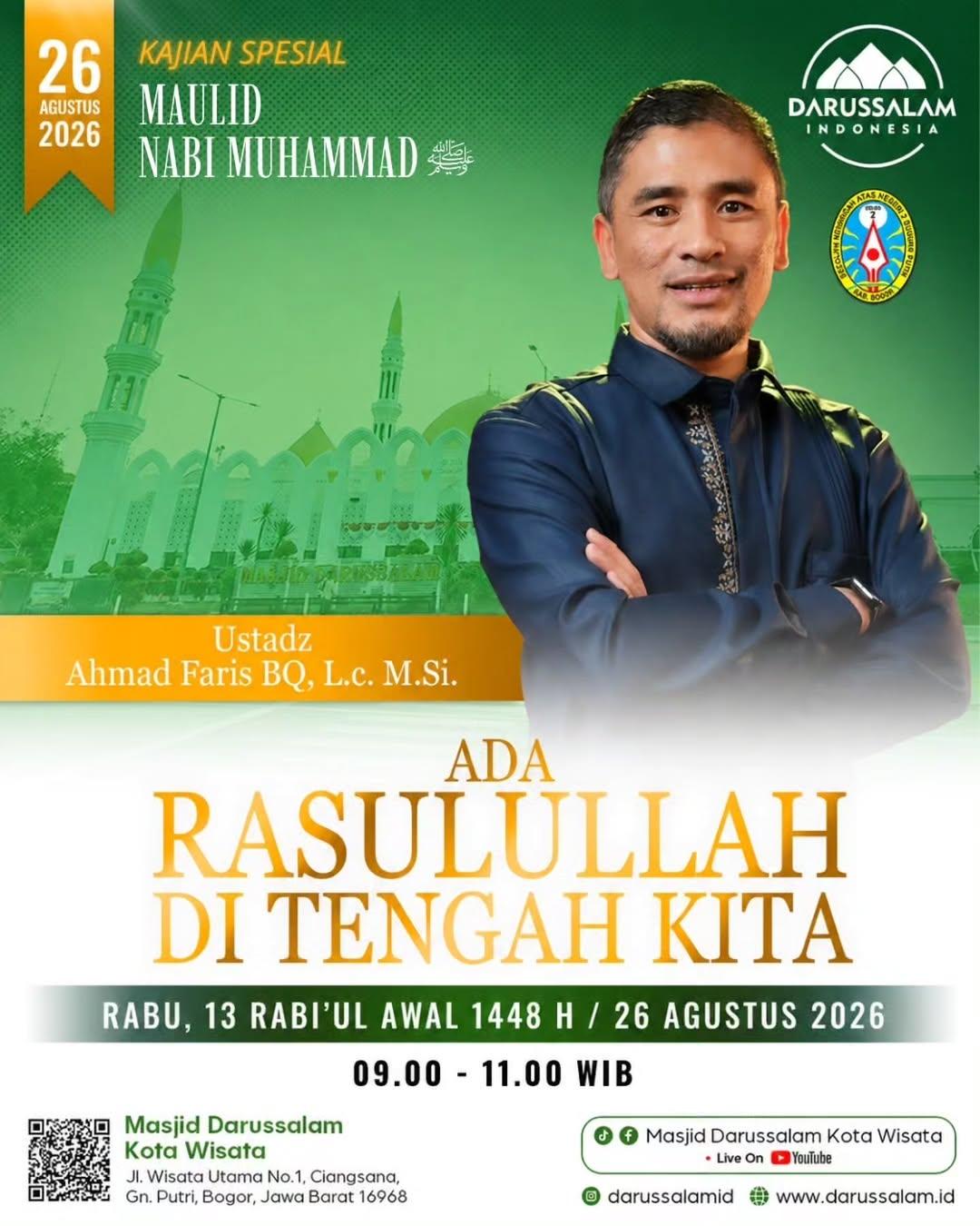 Ada Rasulullah di Tengah Kita