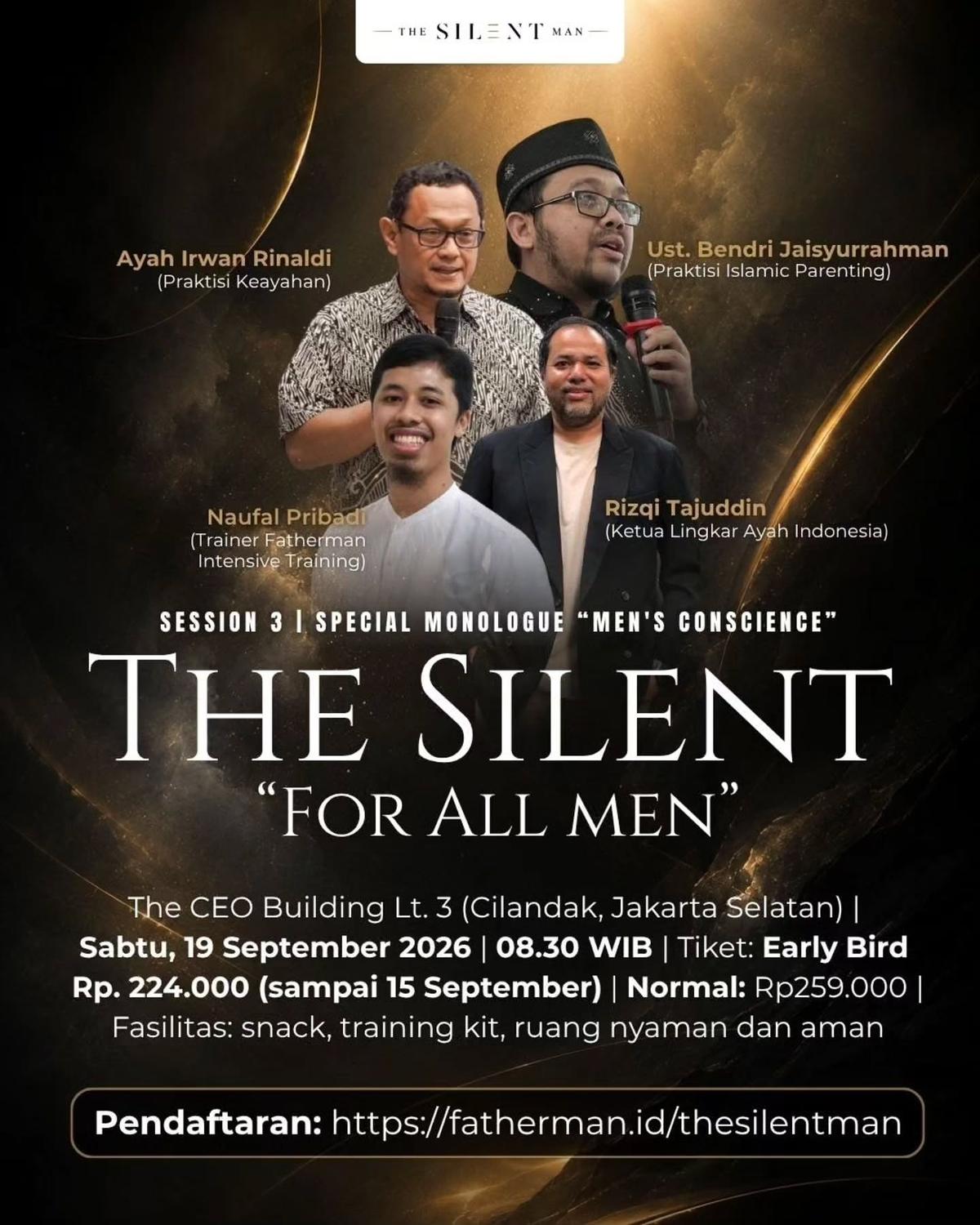 THE SILENT — FOR ALL MEN: Special Monologue “Men’s Conscience”